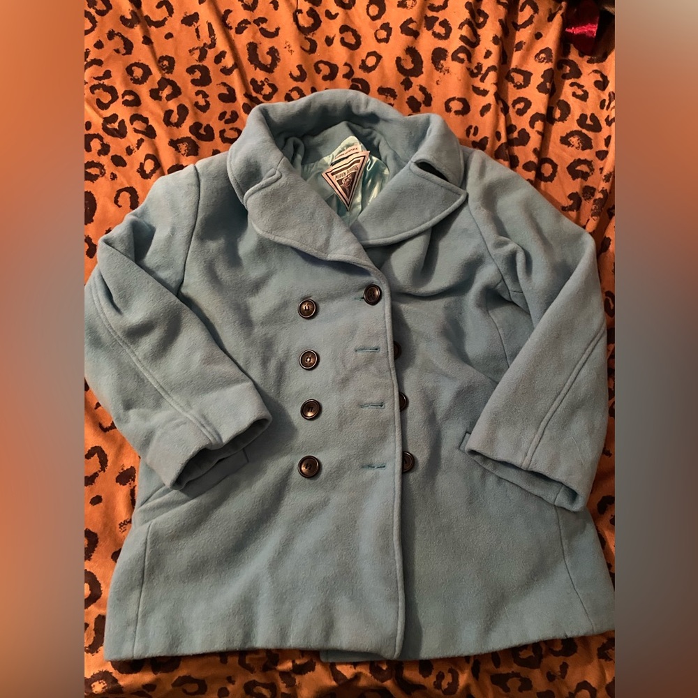 Marvin Richards blue wool jacket size large